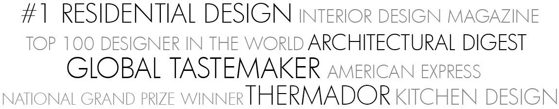 Award Winning Designer Word Cloud