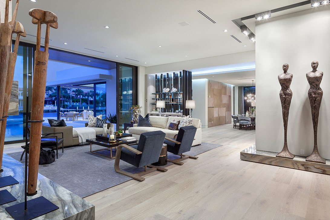 Luxury Mid Century Modern Interior Design South Florida