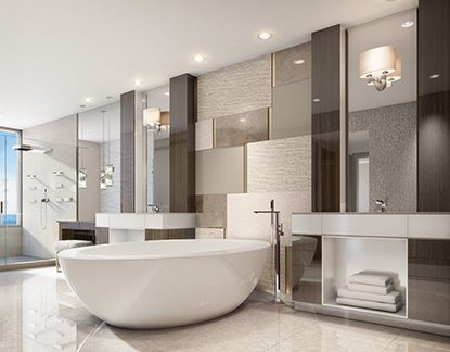 Marc-Michaels Commercial Design Bathroom