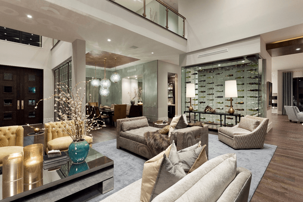 Modern Luxury Holiday Interior Design Living Room